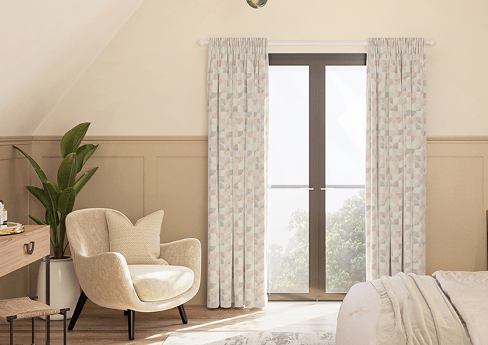 Mosaic Tile, Valentine - Made to Measure Curtains - Image 3